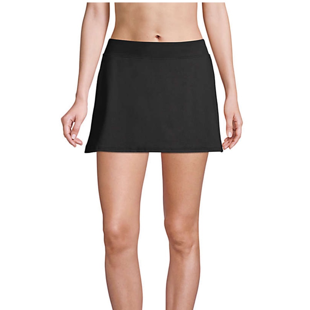 5 Land’s End chlorine resistant swim skirt bottoms, sz16 in 3 colors, 3 sizes